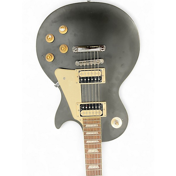 Used Epiphone Les Paul Traditional Pro IV Worn Ebony Solid Body Electric Guitar