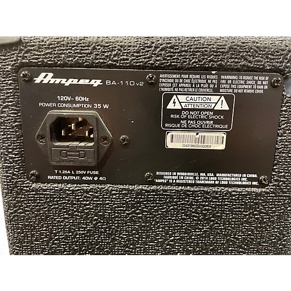 Used Ampeg BA110 35W 1x10 Bass Combo Amp