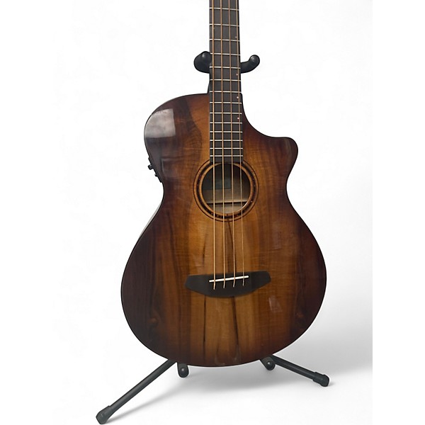 Used Breedlove PURSUIT EX S CONCERTO ACOUSTIC BASS Transparent Burst Acoustic Bass Guitar