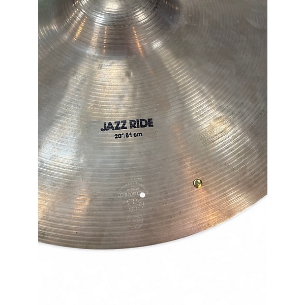 Used Zildjian 20in K JAZZ RIDE Cymbal