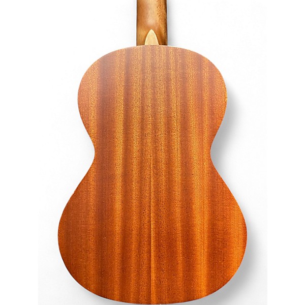 Used Luna Henna Dragon Mahogany Tenor Electric Natural Mahogany Ukulele