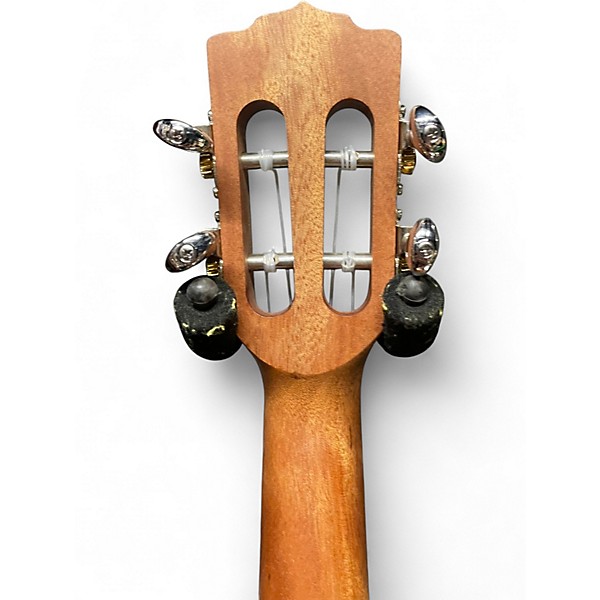 Used Luna Henna Dragon Mahogany Tenor Electric Natural Mahogany Ukulele