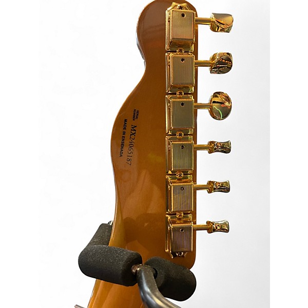 Used Fender Buck Owens Signature Telecaster Red Silver and Blue Solid Body Electric Guitar