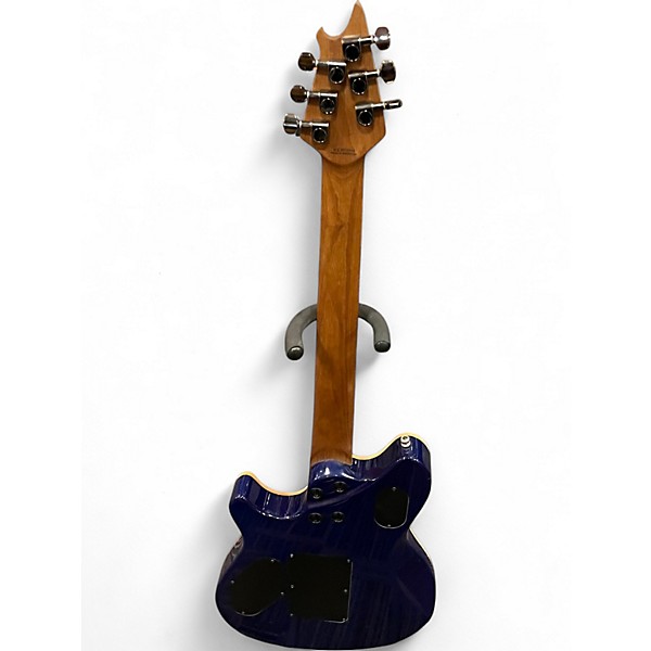 Used EVH Wolfgang Standard Blue Burst Solid Body Electric Guitar
