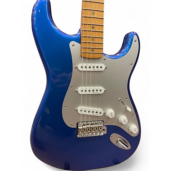 Used Fender H.E.R. Stratocaster Blue Marlin Solid Body Electric Guitar