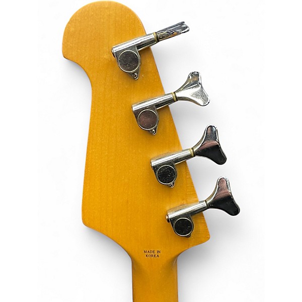 Used Memphis P-Bass Red Electric Bass Guitar