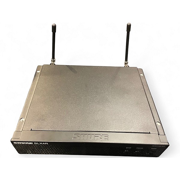 Used Shure BLX4R MX153 Headset Wireless System