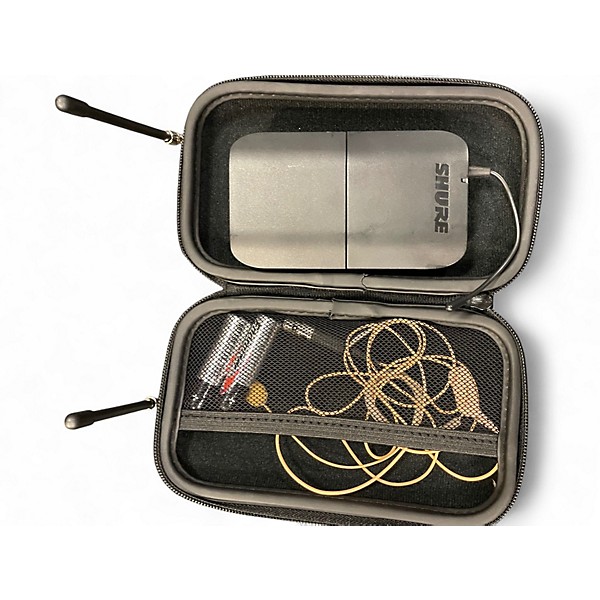 Used Shure BLX4R MX153 Headset Wireless System