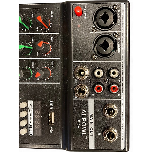 Used Alpowl F-4A Unpowered Mixer