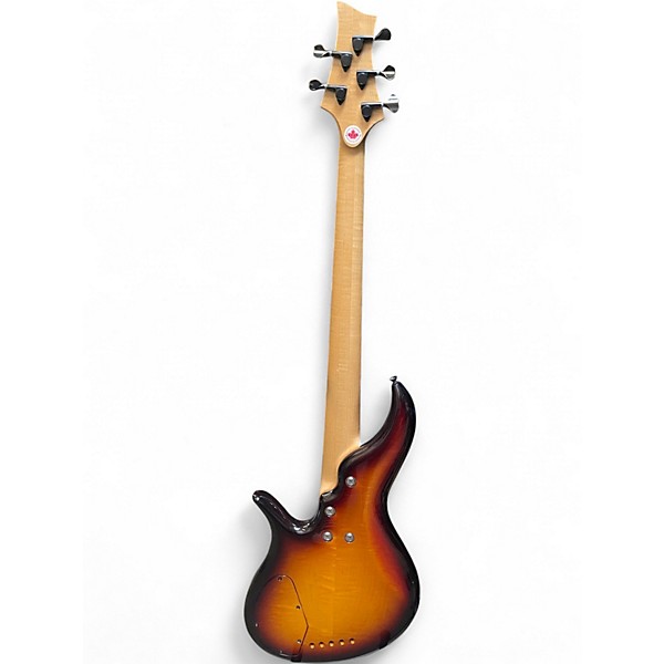 Used F Bass AC5 Sunburst Electric Bass Guitar