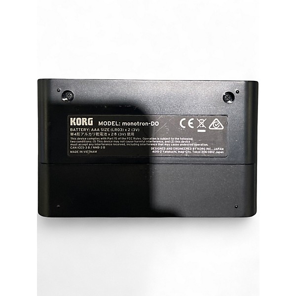 Used KORG Monotron Duo Synthesizer