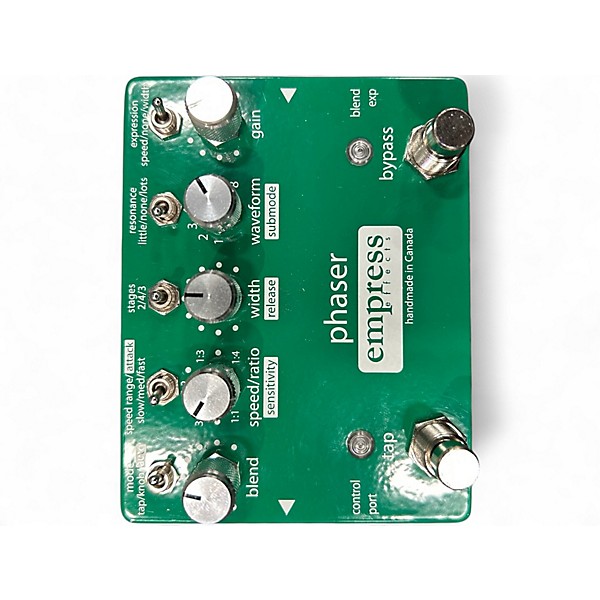 Used Empress Effects Phaser Effect Pedal