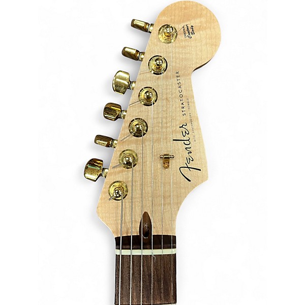 Used Fender Custom Shop 60th Anniversary Presidential Stratocaster Flame Maple Top Wine Red Stain Solid Body Electric Guitar