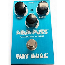 Used Way Huge Electronics WHE701 Aqua Puss Analog Delay Effect Pedal