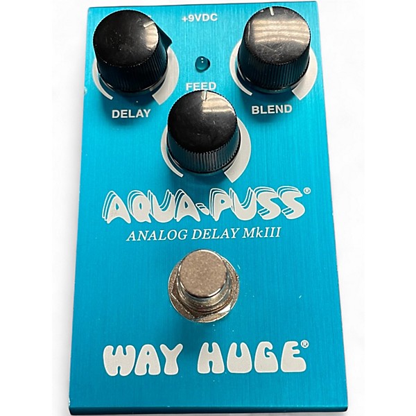 Used Way Huge Electronics WHE701 Aqua Puss Analog Delay Effect Pedal