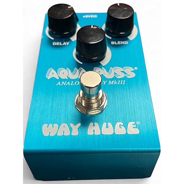 Used Way Huge Electronics WHE701 Aqua Puss Analog Delay Effect Pedal