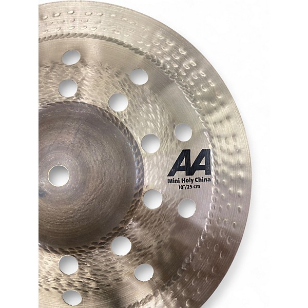 Used SABIAN 10in AA Mini Holy China Cymbal