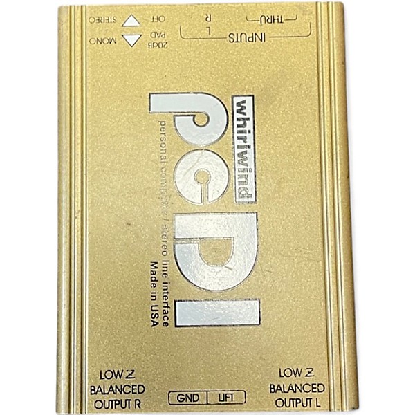 Used Whirlwind PCUSB Audio Interface