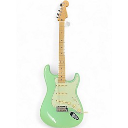 Used Fender Player Stratocaster Surf Green Solid Body Electric Guitar