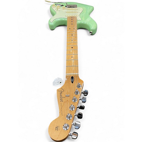 Used Fender Player Stratocaster Surf Green Solid Body Electric Guitar
