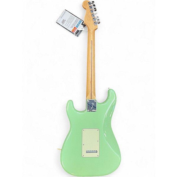 Used Fender Player Stratocaster Surf Green Solid Body Electric Guitar