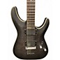Used Schecter Guitar Research C1 Platinum Trans Black Solid Body Electric Guitar
