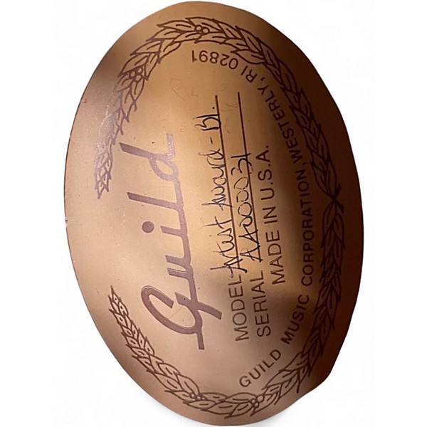 Vintage 1991 Guild Artist Award Natural Hollow Body Electric Guitar