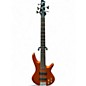 Used Ibanez GSR205 5 String Orange Electric Bass Guitar thumbnail