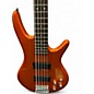 Used Ibanez GSR205 5 String Orange Electric Bass Guitar