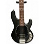 Used Sterling by Music Man Sub 4 Black Electric Bass Guitar