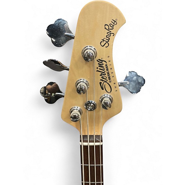 Used Sterling by Music Man Sub 4 Black Electric Bass Guitar