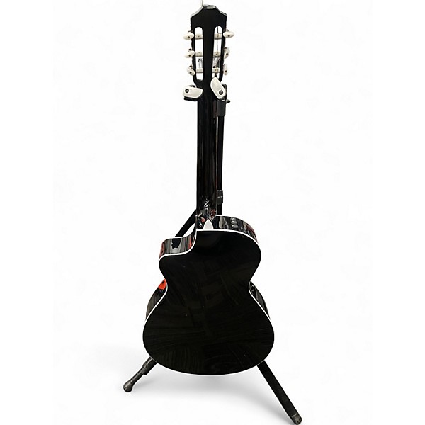 Used Taylor 212CE N BLK PLUS LTD Black Classical Acoustic Electric Guitar