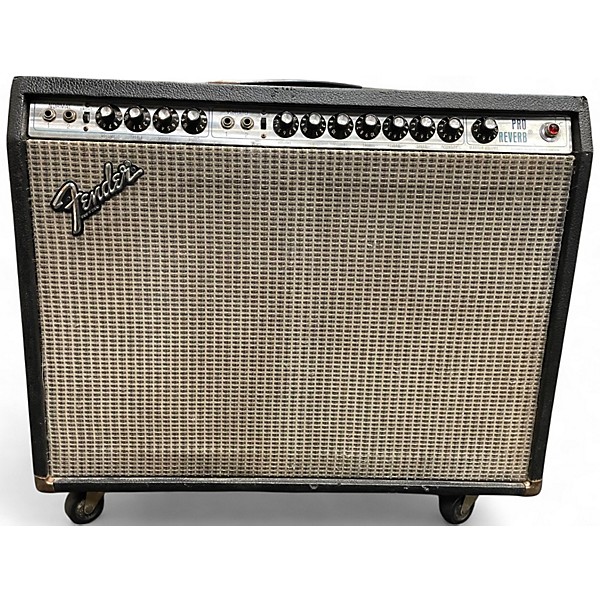 Vintage 1980s Fender Pro Reverb Tube Guitar Combo Amp