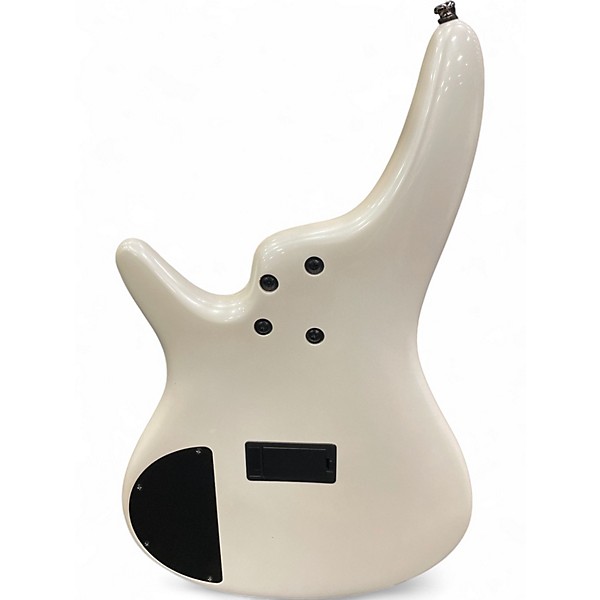 Used Ibanez SR305E PEARL WHITE Electric Bass Guitar