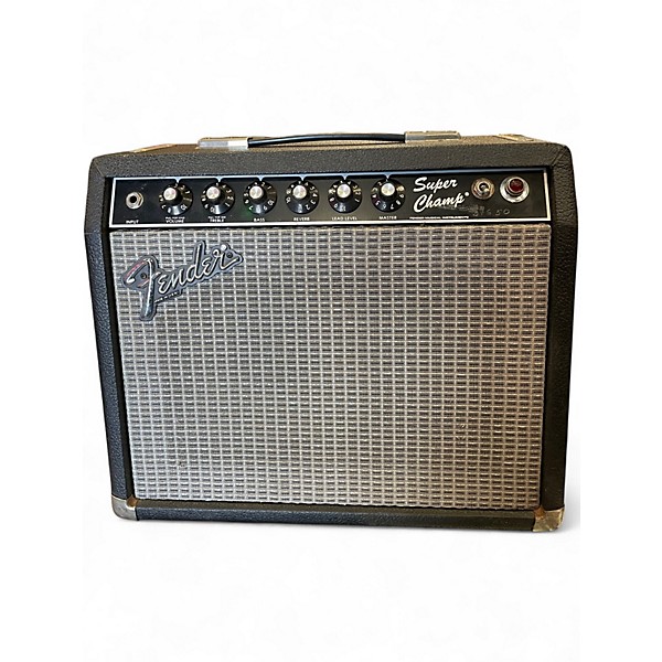 Vintage 1983 Fender Super Champ 18W 1x10 Tube Guitar Combo Amp