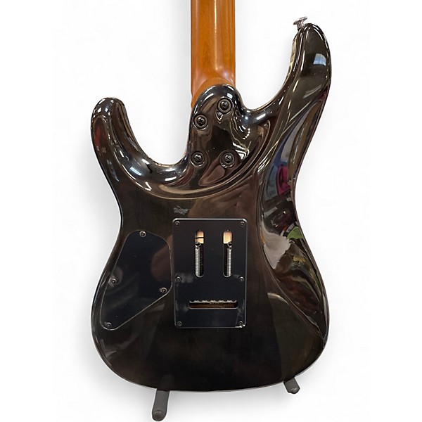 Used Ibanez AZ24S1F Trans Black Solid Body Electric Guitar