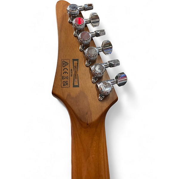 Used Ibanez AZ24S1F Trans Black Solid Body Electric Guitar