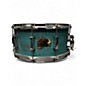 Used Pork Pie 14X6.5 Little Squealer Snare WEATHERED BARN BLUE Drum