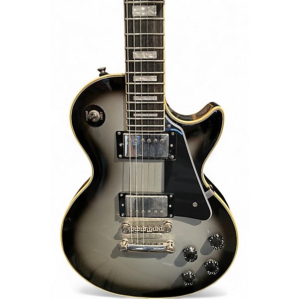 Used Epiphone Les Paul Custom Pro Silverburst Solid Body Electric Guitar