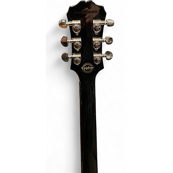 Used Epiphone Les Paul Custom Pro Silverburst Solid Body Electric Guitar