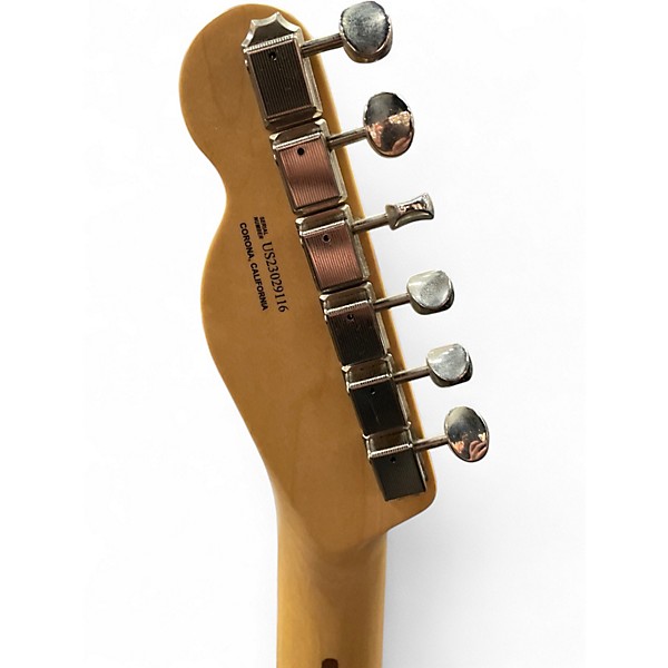 Used Fender American Professional Telecaster Worn TV Yellow Solid Body Electric Guitar