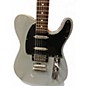 Used Fender Blacktop Baritone Telecaster GHOST SILVER Solid Body Electric Guitar