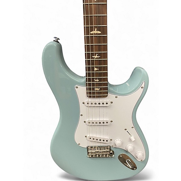 Used PRS SE Silver Sky Blue Solid Body Electric Guitar