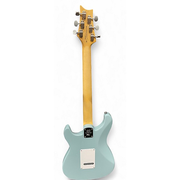 Used PRS SE Silver Sky Blue Solid Body Electric Guitar