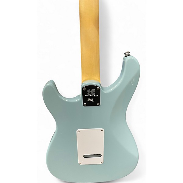 Used PRS SE Silver Sky Blue Solid Body Electric Guitar
