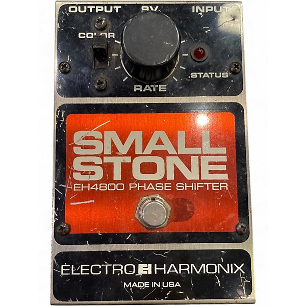 Used 1980s Electro-Harmonix Small Stone EH4800 Phase Shifter Effect Pedal