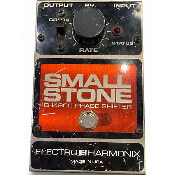 Used 1980s Electro-Harmonix Small Stone EH4800 Phase Shifter Effect Pedal