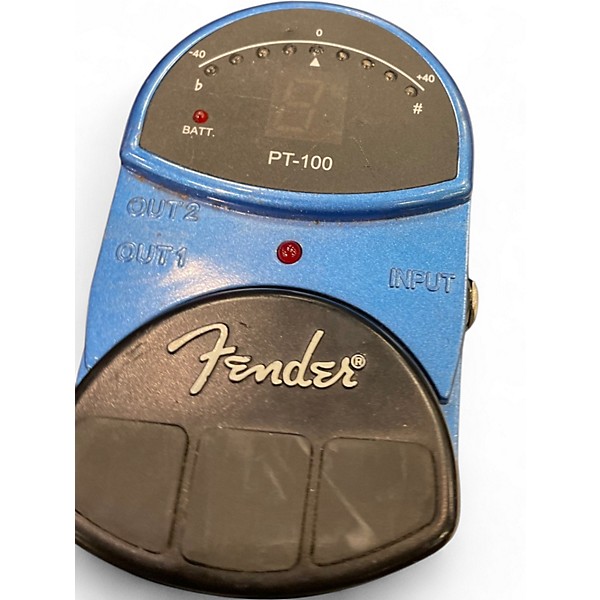 Used Fender PT-100 Tuner Pedal