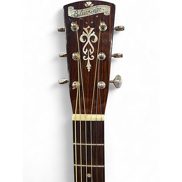 Used Blueridge BR40CE Contemporary Series Natural Acoustic Electric Guitar