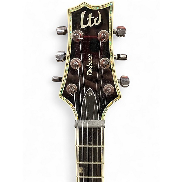 Used ESP H-1001 BLACK Solid Body Electric Guitar